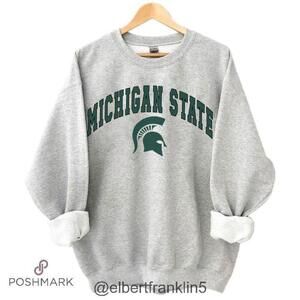 Michigan State Spartans Football Ncaa Trendy Sweatshirt Elbertfran